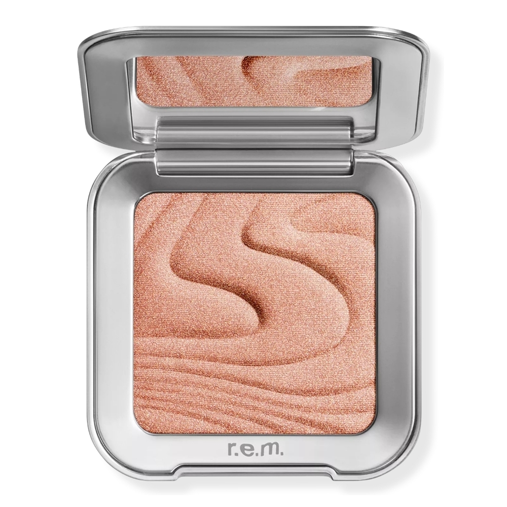 NIB Rem r.e.m. beauty Interstellar Highlighter Miss Saturn Champagne Pink